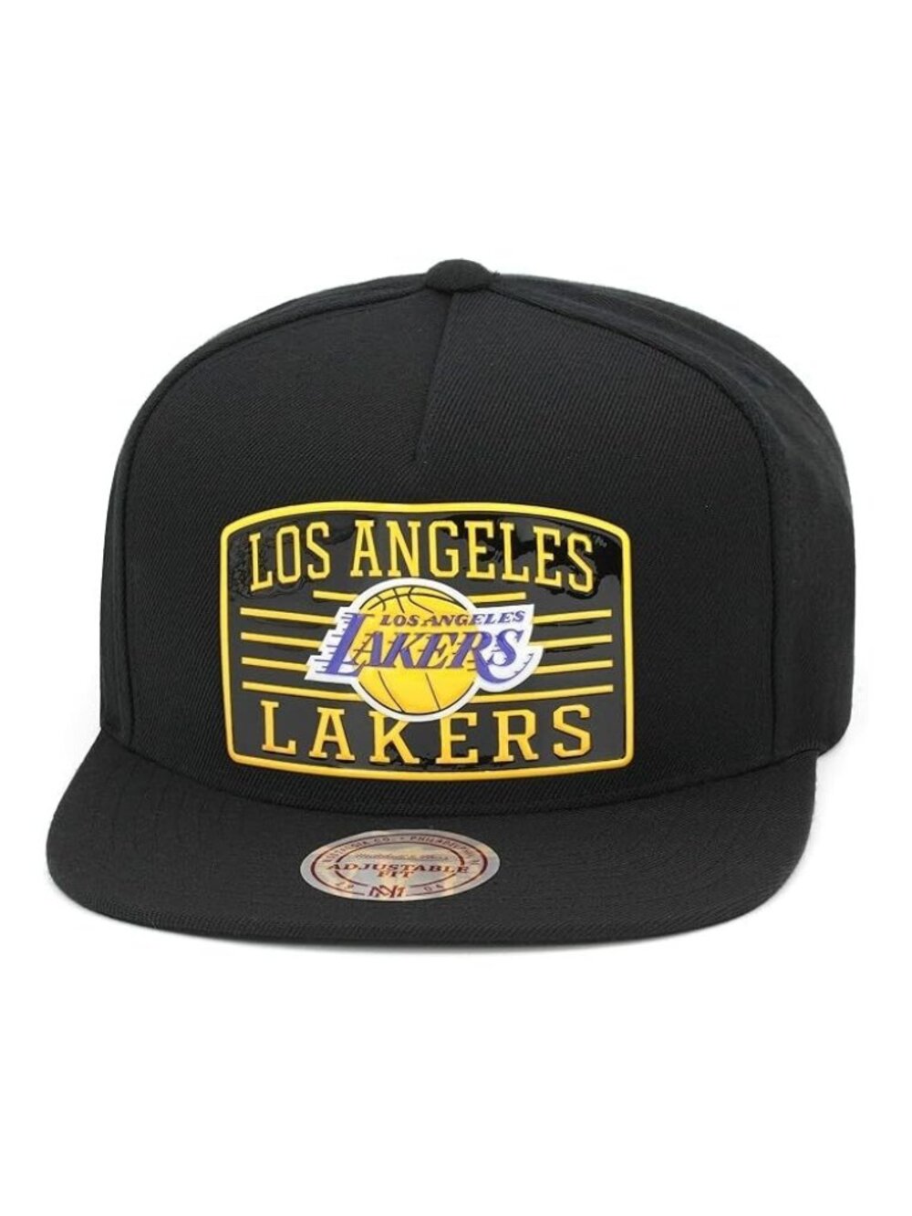 Mitchell & Ness Los Angeles Lakers Snapback Hat Adjustable Cap